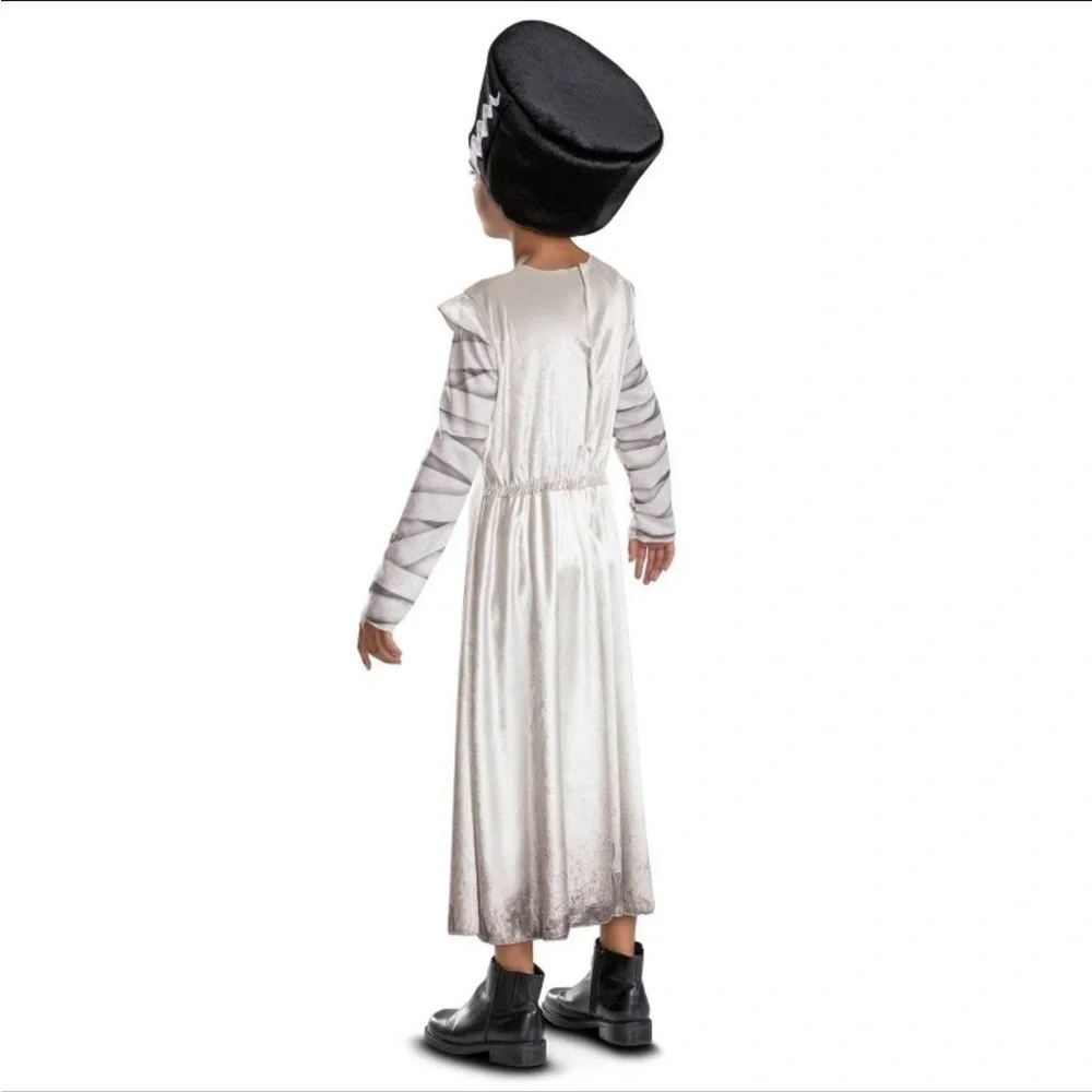 Bride of Frankenstein Child Costume Sz medium
